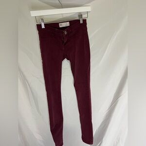 Maroon Jeggings